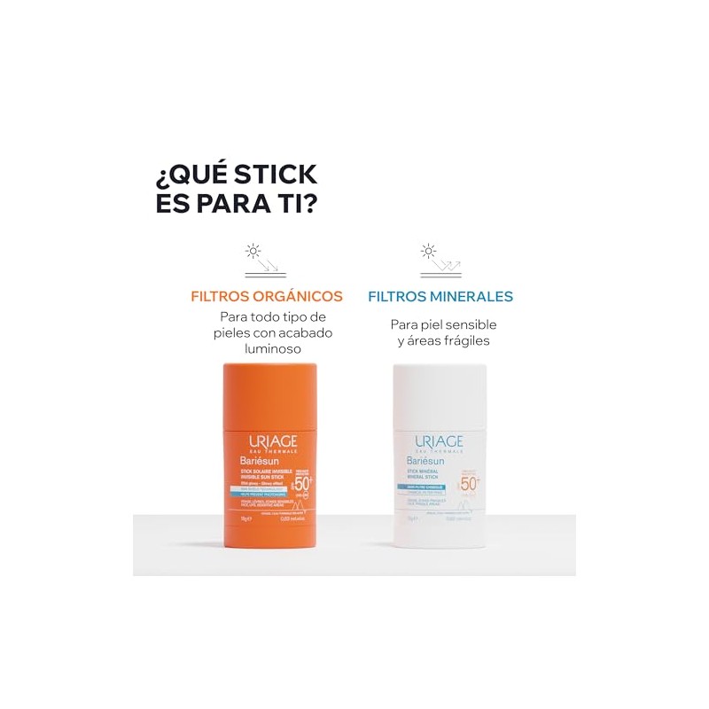 Uriage Stick Solar Mineral SPF50+ - Protector Solar 100% Mineral
