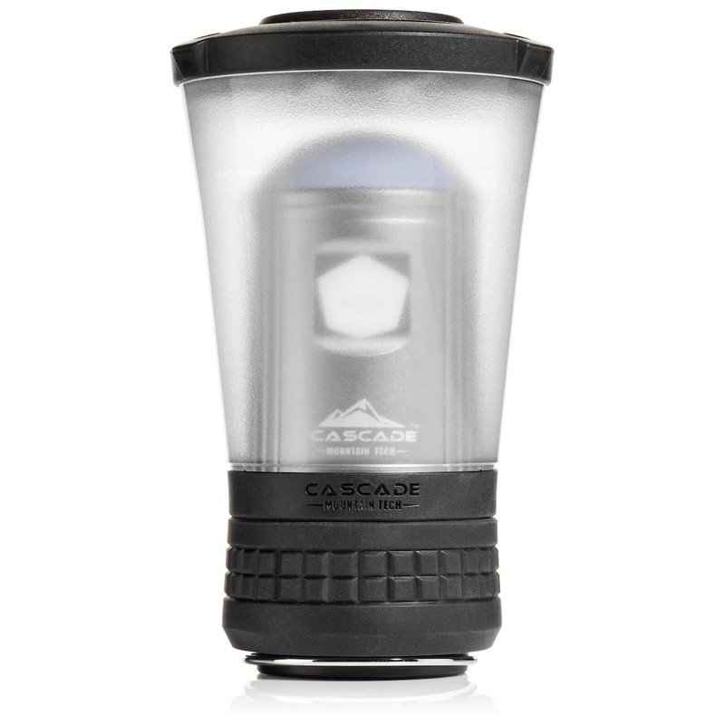 Cascade Mountain Tech 500-Lumen IPX4 Water-Resistant LED Flashlight Lantern with