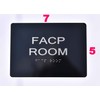 FACP Room Sign - Fire Alarm Control Panel Sign (Aluminum,