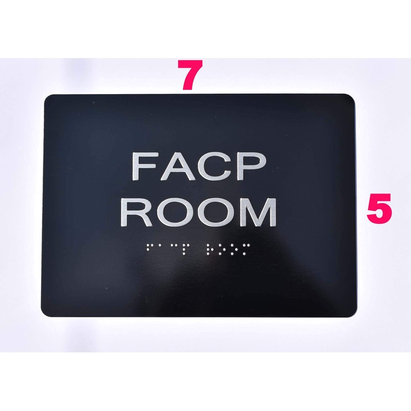 FACP Room Sign - Fire Alarm Control Panel Sign (Aluminum,