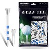 CHAMPKEY Original Plastic Golf Tees 100 Pack | 85 Driver