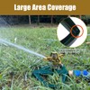 Metal Lawn Sprinkler, Pulsating Sprinkler for Gardena Irrigation, Impulse Sprinkler