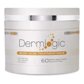 Dermlogic Almohadillas Tratamiento Para El Acné Rostro Cuerp Momento De Aplicación Día/noche Tipo De Piel Todo Tipo De Piel