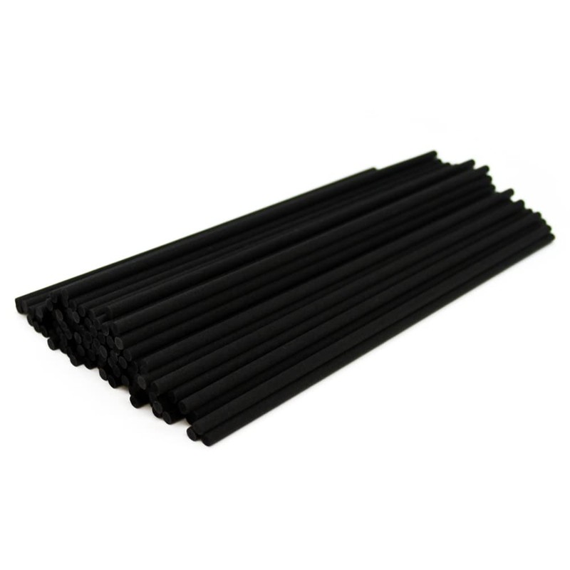 COCODORココドール ディフューザー用 リードスティック 黒 100本 (5本入りx20セット) 20cm/4mm