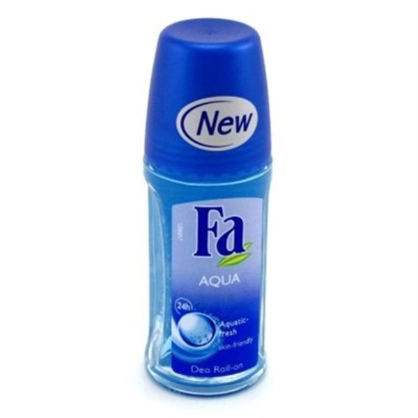 Fa Deodorant 1.7 Ounce Roll-On Aqua (50ml) (2 Pack)
