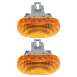 LT Easiyl 2pcs 2Pin 12V Front Wing Side Indicator Repeater Light 36410-75F01 Compatible with SUZUKI JIMNY 1998-2018