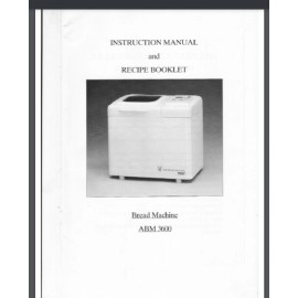 WE-BILT Welbilt Bread Machine Manual AMB Series Owner manual U pick from 10 models Avail