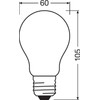 OSRAM LED Lamps, Classic Bulb, dimmable, 2.8 W, Other