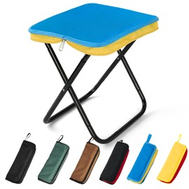 Qboo Outdoor Chair, Folding Chair, Camping Chair, Low Chair, Mini Size, Green