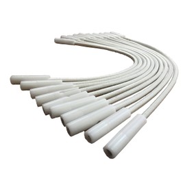 Adjustable Rubber Tensioners (White, Pack of 10)