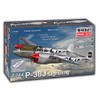 Minicraft P-38J "Lightning" Building Kit (36 Piece) , White