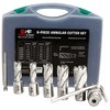 Annular Cutter Set 6 Pcs, Weldon Shank 3/4”, Cutting Depth