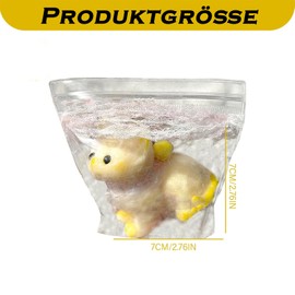 2 Pieces Squishy Cat, Taba Squishy, Fufu Squishy, Stress Relief Toy, Squeeze Toy, Cute Kitten Shaped Stress Squeeze Toy, Stretchy Stress Relief Toy