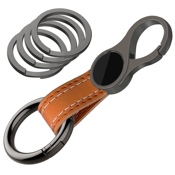 Idakekiy Key Chain with 4 Key Rings and Quick Release