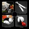 Iegefirm Kitchen Soup Ladle 304 Stainless Steel Punch Luminous Ladell