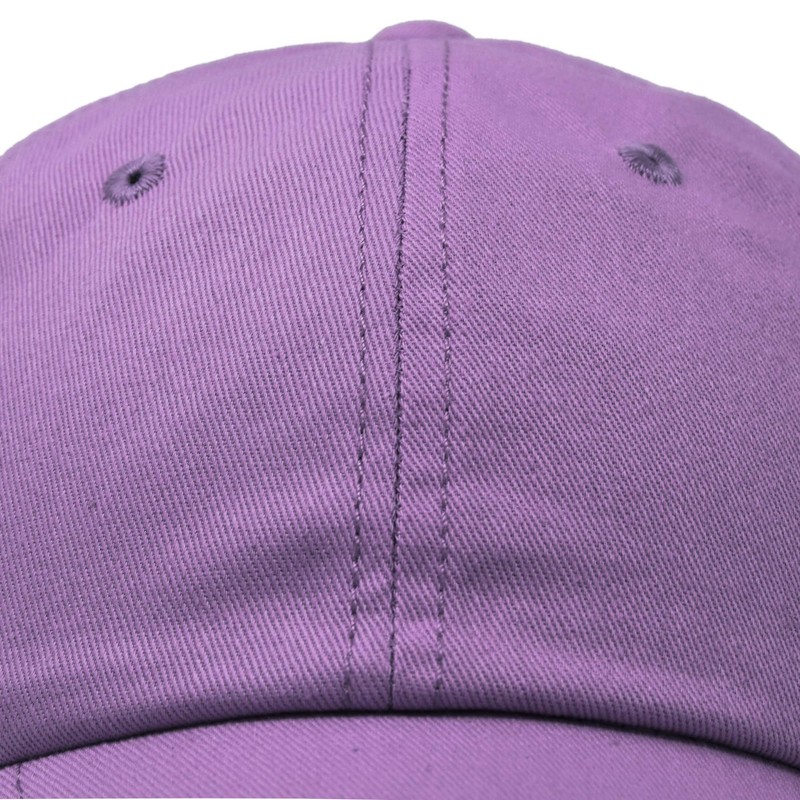 DALIX Womens Baseball Cap Soft Cotton Dad Hats in Lilac
