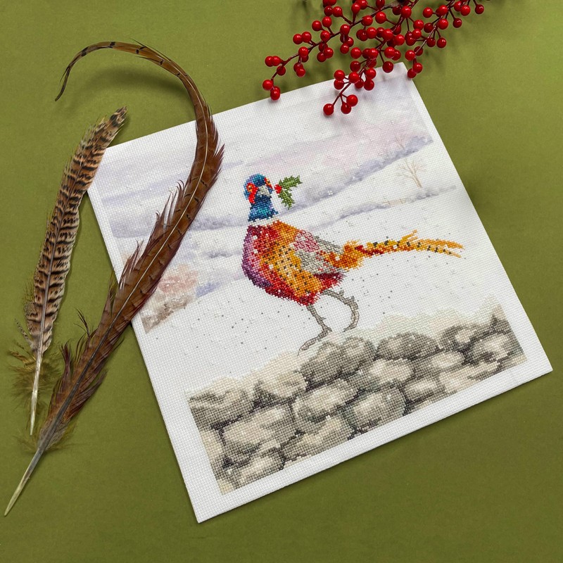 Bothy Threads Counted Cross Stitch Kit - A Festive Flourish