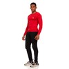 Russell Athletic Men's Compression Long Sleeve Top, Red, Large