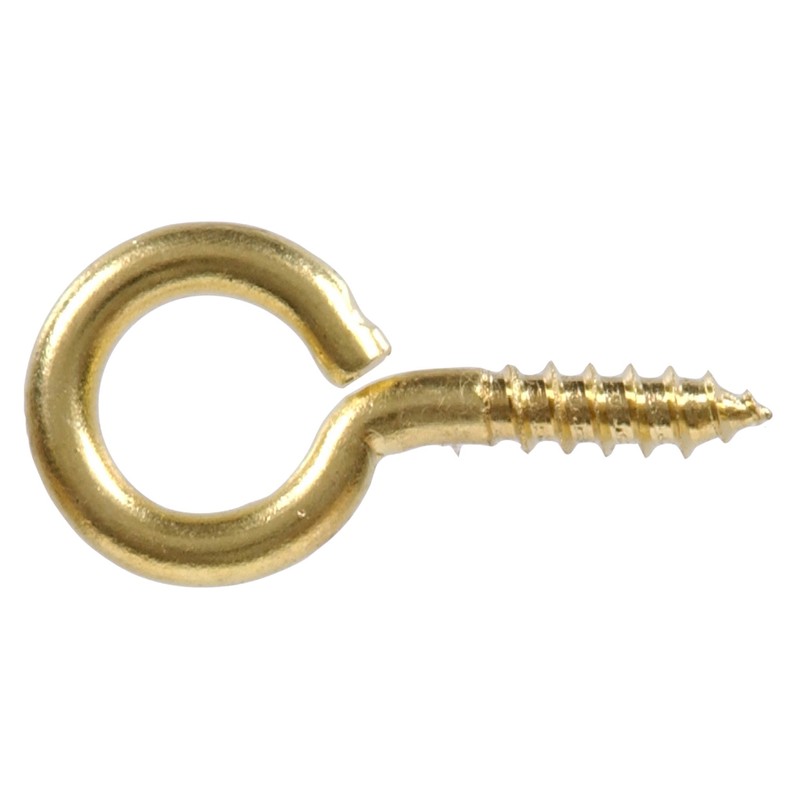 Hillman 852707 .063 x 1/2 in. Solid Brass Small Eye