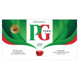 PG Tips 210 Original Tea Bags 609g