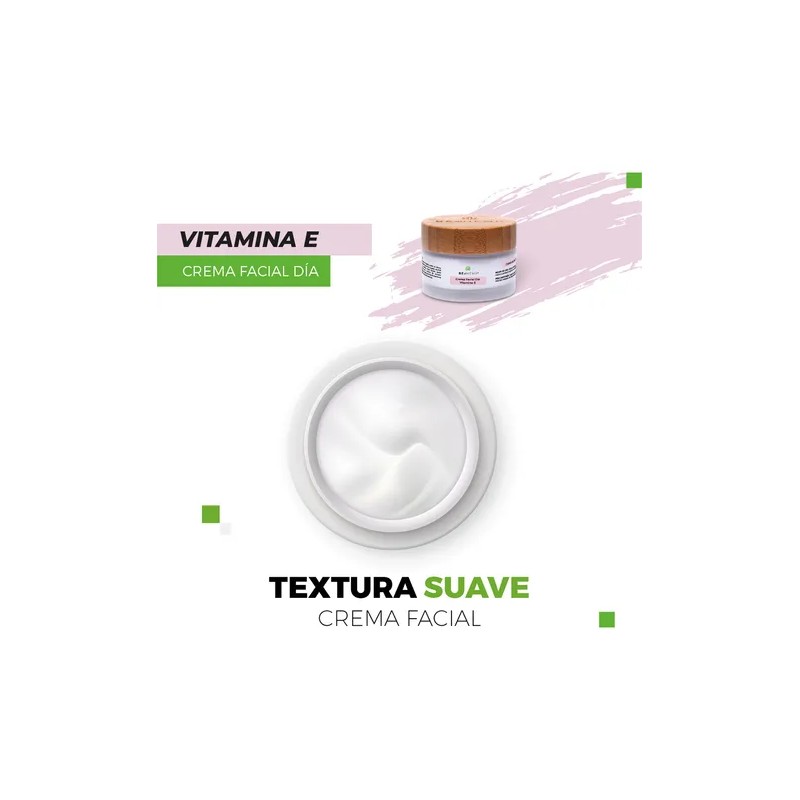 Crema Facial De Dia Vitamina E Con Spf15 Beohemp 50