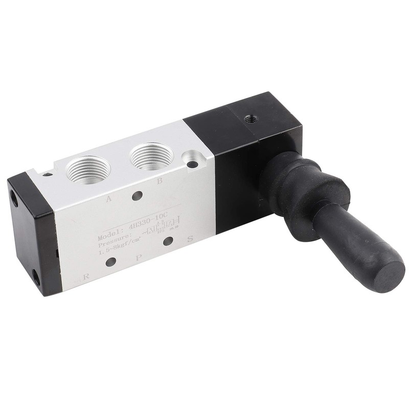 Oumefar Manual Pull Valve G1/8 Air Control Valve 3 Position