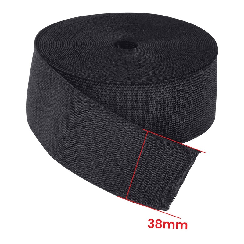 Trimming Shop 32mm (1.25 Inch) Wide Flat Elastic Band, Stretchable