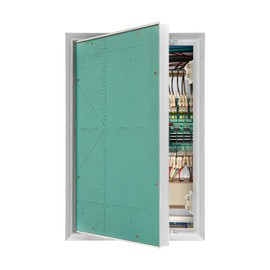 COFECO Access Panel, 16 x 24 Inch Aluminum Alloy Access Door, Service Shaft Door - Drywall, Wall, Electrical, Plumbing Inspection Service Door, 135° Opening Angle Bathroom Services Access Hole Cover