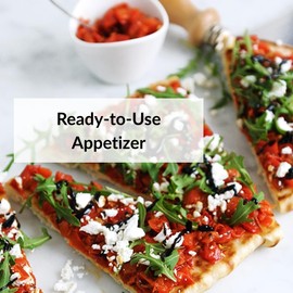 DeLallo Roasted Red Pepper Bruschetta, Gourmet Spread with Sweet Red Bell Peppers in Olive Oil, Non-GMO, Gluten Free, Kosher, Authentic Italian Recipe, 10 oz Jar (6 Pack)