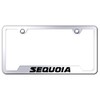 Toyota Sequoia Polished Steel License Plate Frame