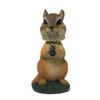 Animal Den Chipmunk Bobblehead Figure Statue Gift for Car Dashboard