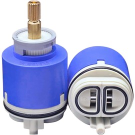 Kerox PBR 40 Faucet Cartridge, Genuine OEM Cartridge Replacement Compatible with Single-Lever Shower and Tub Fixtures from Danze Moen Gerber, American Standard Sigma La Torre Cascade and Nobili