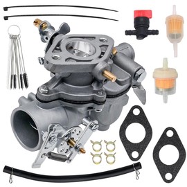 JDLLONG Carburetor for Zenith Updraft Gas Wisconsin L63S1 (VH4D) 2-1/4" Farmer Bob's Parts Carb 1957-1976
