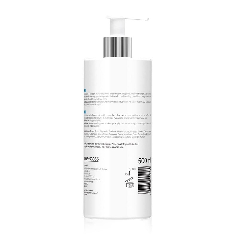 APIS Smoothing Hydro Gel Facial Toner with Hyaluronic Acid, Cucumber,