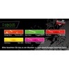 BIKE-label Sticker 3D Evil Eyes Car Motorcycle Helmet Neon Orange