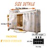Qubanda Dorm Home Bunk Nets Bed Curtains Cloth Bed Canopy