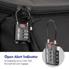 SURE LOCK TSA Compatible Travel Luggage Locks, Inspection Indicator, Easy