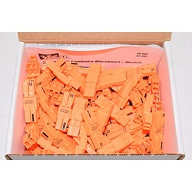 Ideal 30-082 Luminaries Disconnect Power Plug (Ballast Connector) 18awg Solid 2-wire, 100-pack--