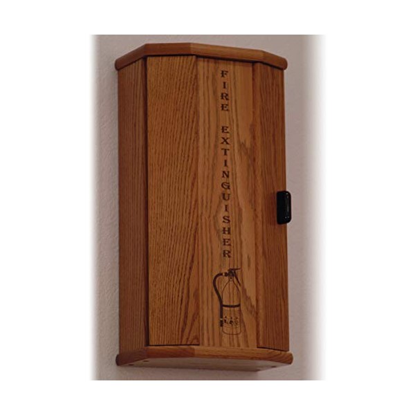 Wooden Mallet FEC10MO Fire Extinguisher Cabinet, Medium Oak