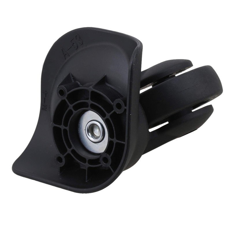 Mxfans 2pcs W187 Black DIY Left&Right Suitcase Wheel Replacement Accessories