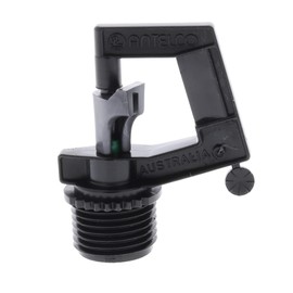 Antelco Rotor Rain Mini Sprinkler on 1/2" MPT - Nozzle Color/Size : Green/0.055" - Pack of 5