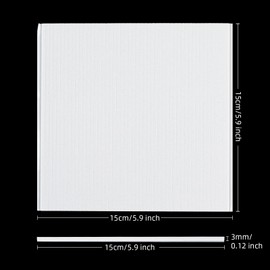 100/600Pcs Adhesive Foam Strips foam tape craft double sided Sticky Strips Dual-Adhesive Tapes Foam Pop Strips 3D Foam Strips with Adhesive Mount for Shaker Cards, Scrapbooking Office Supplies（5.9 In)