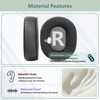 XRHTONG Breathable Ear Pads Replacement Suitable for Artiste ADH300 2.4GHz