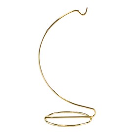 6" brass decorative ornament stand holder display