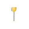 Justrite 11089 Bolt-On Funnel with Galvanized Hose, 1" OD x