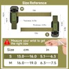 M MANUEKLEAR - Correas de muñeca para levantamiento de pesas,