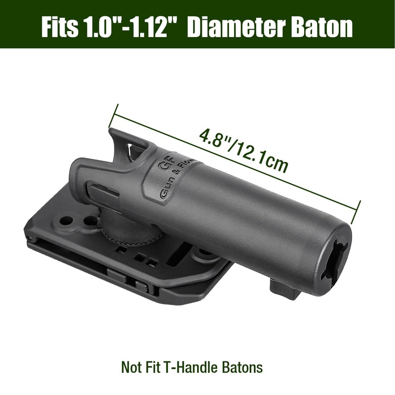 Baton Holder for 1.0 to 1.12 inch Diameter Batons, Expandable