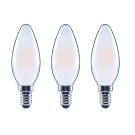 EcoSmart Bulbs EcoSmart 25-Watt Equivalent B11 Dimmable Blunt Tip Clear Glass Candelabra LED Vintage Edison Light Bulb Soft White (3-Pack)
