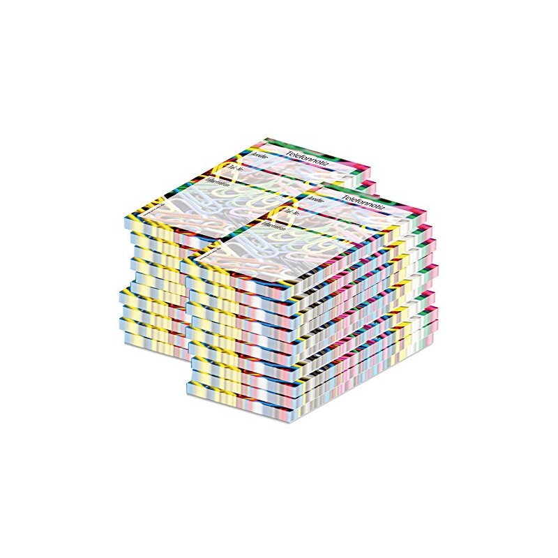 PRICARO Paper Clip Phone Sticky Notes Pack of 20