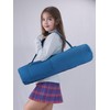 Baestappy Cotton yoga mat bag with Pockets and Adjustable Strap